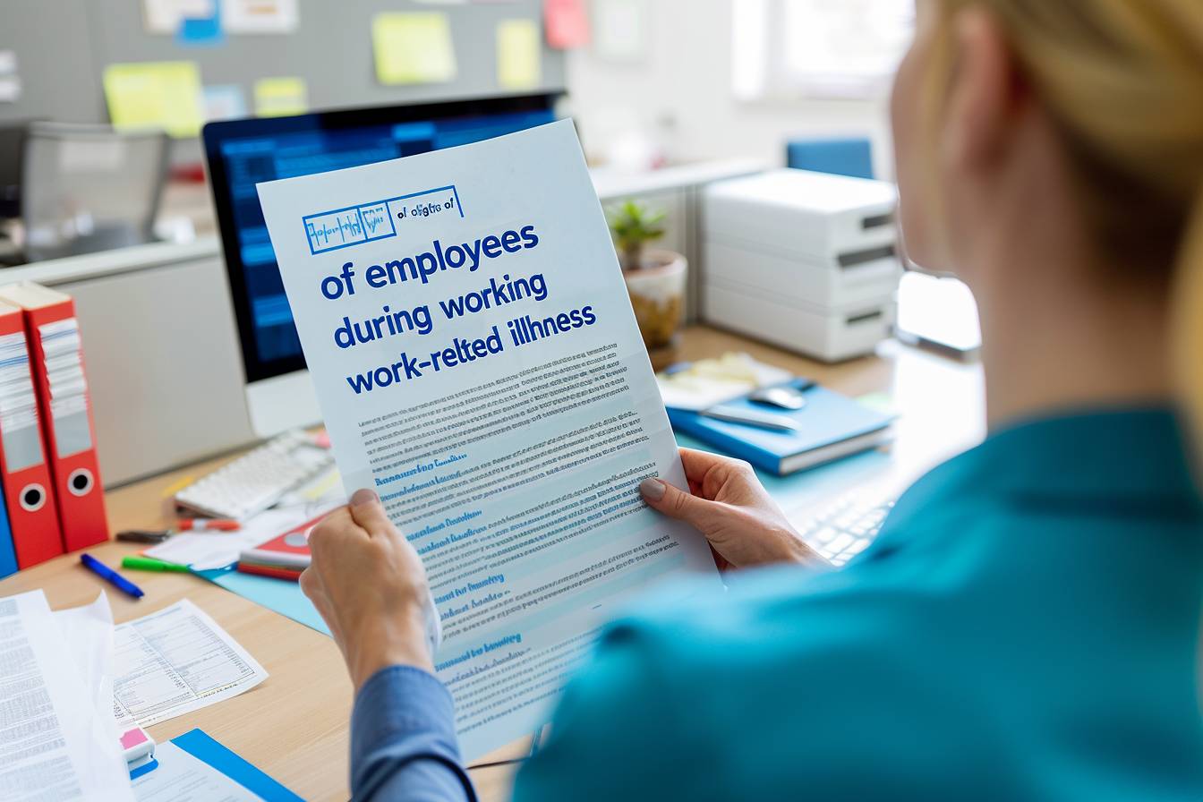 Quels sont les droits du salarié en cas de maladie professionnelle ?