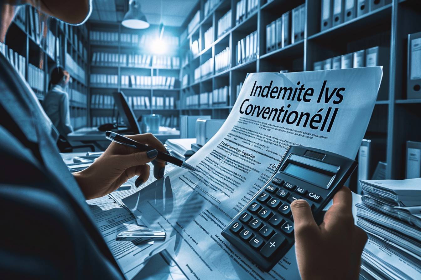 Quelles sont les différences entre indemnité légale et conventionnelle ?