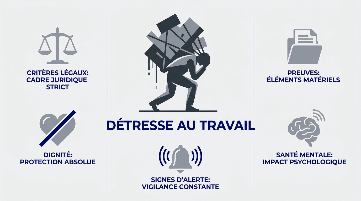 Détresse au travail et harcèlement